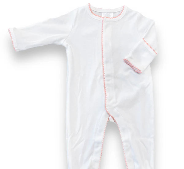 Classic Picot Baby Footie